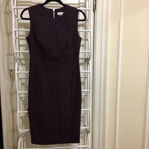 Chic Plum Work Dress